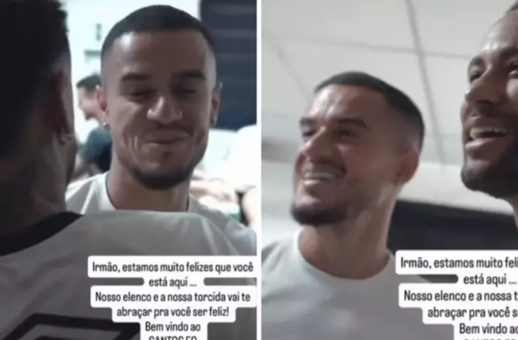 Neymar antecipa diretoria e anuncia Coutinho como novo reforço do Santos