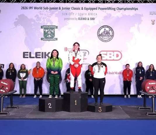 Paraense Kaylane Moraes é vice-campeã mundial de Powerlifting