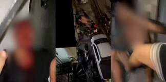 Vídeo: suposta briga entre torcidas assusta moradores na Pedreira