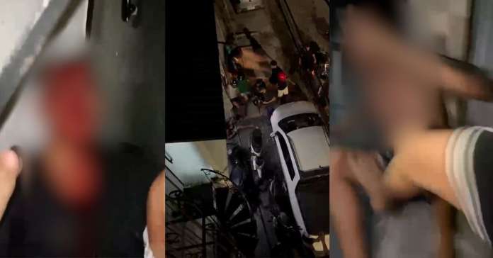Vídeo: suposta briga entre torcidas assusta moradores na Pedreira