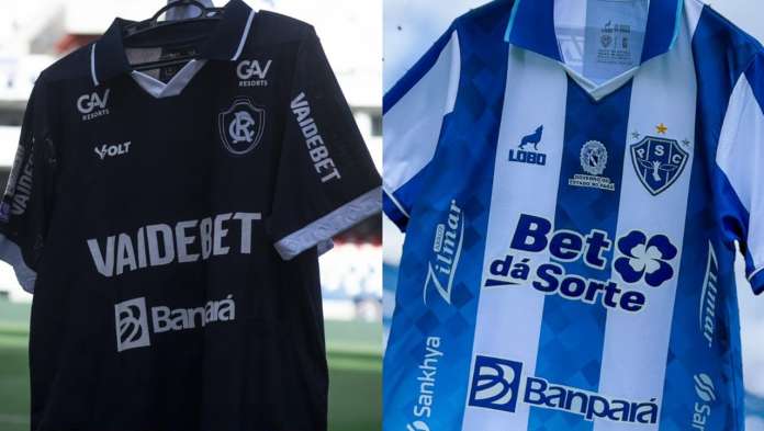 Remo e Paysandu: bets representam cerca de 5% das receitas dos clubes