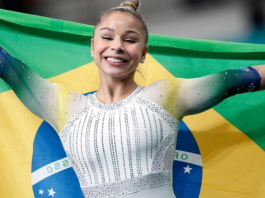 Flávia Saraiva busca medalha na final da trave no Mundial de Ginástica Artística