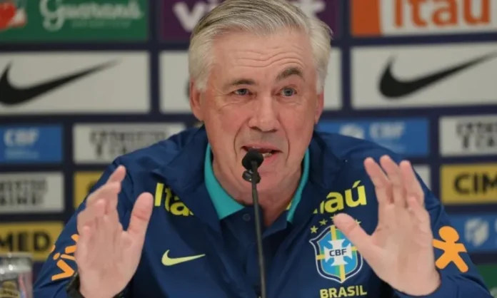 CBF confirma data da convocação de Ancelotti para amistosos de novembro