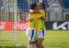 Brasil leva susto, mas goleia Canadá em estreia na Copa Feminina sub-17