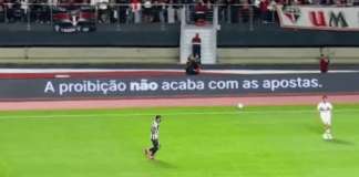 Times protestam contra fim das bets em 29ª rodada do Brasileirão