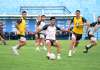Grêmio treina na Curuzu antes de duelo decisivo com o Remo