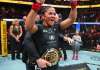 Natália Silva conquista cinturão e faz história no UFC 332