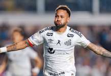 Flamengo abre 2 a 0, mas Santos empata com dois gols de Neymar