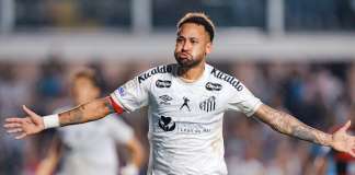 Flamengo abre 2 a 0, mas Santos empata com dois gols de Neymar